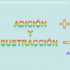 Imagen de portada del videojuego educativo: Adición y sustracción , de la temática Matemáticas