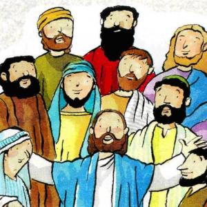 Imagen de portada del videojuego educativo: El seguimiento a Jesús, de la temática Religión