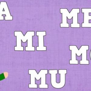 SILABAS CON M