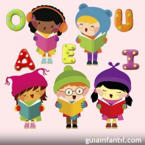 JUGANDO CON LAS VOCALES 