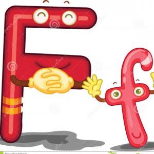 CONOCIENDO MÁS SOBRE LA LETRA "F"-"f"