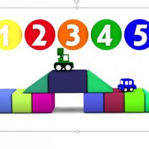 TDII- Reconocer los numeros del 1 al 5