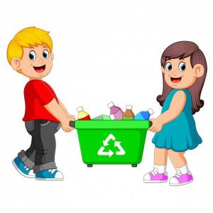 Imagen de portada del videojuego educativo: Reciclaje para niños , de la temática Medio ambiente