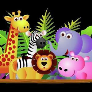 Imagen de portada del videojuego educativo: Animals , de la temática Idiomas