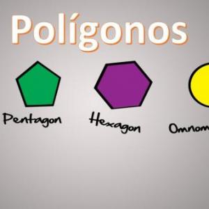 Imagen de portada del videojuego educativo: Identificando polígonos, de la temática Matemáticas