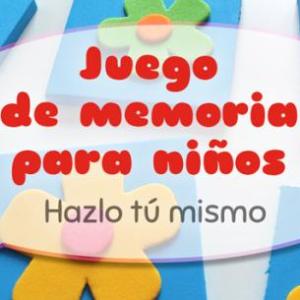 Juego de memoria para niños