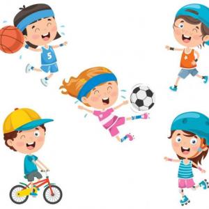 Imagen de portada del videojuego educativo: Los Deportes y sus Elementos, de la temática Deportes