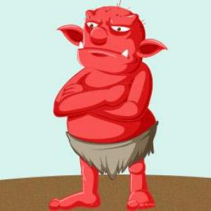 Imagen de portada del videojuego educativo: El ogro rojo, de la temática Literatura