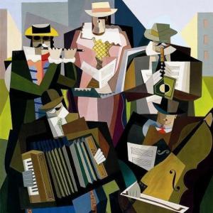 ¿El nombre de qué artista está escondido?