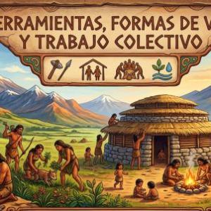 Portada del juego Tema 2. Herramientas, formas de vida y trabajo colectivo – Sociales