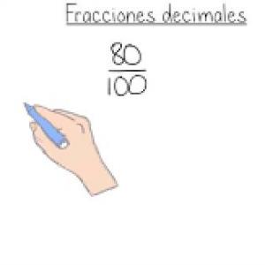 NÚMEROS Y FRACCIONES DECIMALES