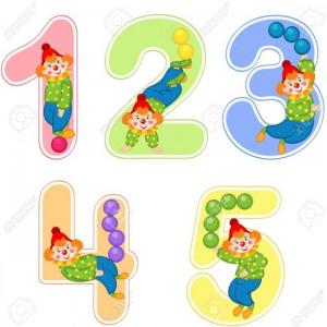 Números del 1 al 5