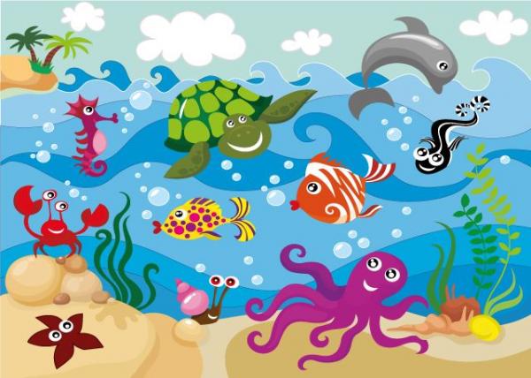 ¡Juguemos en el fondo del mar!