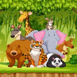 Los animales silvestres