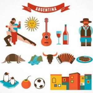 Imagen de portada del videojuego educativo: RAÍCES ARGENTINAS - TRIVIA & MEMORIA, de la temática Costumbres