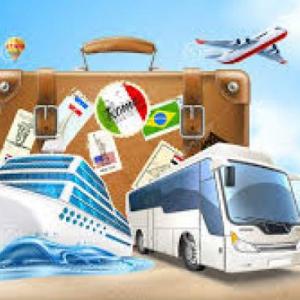 Imagen de portada del videojuego educativo: TRAVEL ENGLISH (Airport, Plane and Hotel), de la temática Idiomas