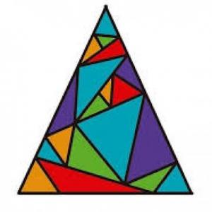 Imagen de portada del videojuego educativo: Ángulos y triángulos, de la temática Matemáticas