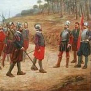GUERRA CIVIL ENTRE LOS CONQUISTADORES