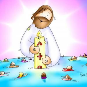 Imagen de portada del videojuego educativo: Parejas Pascua de Resurrección, de la temática Religión