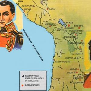 LA GUERRA DE LA INDEPENDENCIA Y LA CONSTITUCIÓN DE NUEVAS REPÚBLICASBCON BASES COLONIALES