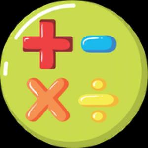 Imagen de portada del videojuego educativo: Juegos Matemáticos, de la temática Matemáticas