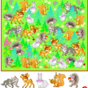 ¿Cuántos animales hay?