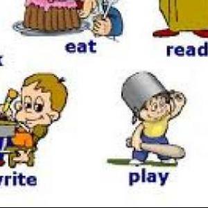 irregular verbs