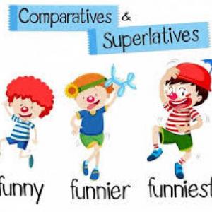 Portada del juego COMPARATIVE AND SUPERLATIVE – Idiomas