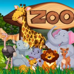 Animales en el zoológico