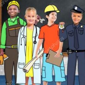 Imagen de portada del videojuego educativo: profesiones, ocupaciones y oficios, de la temática Idiomas