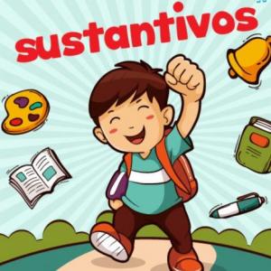 Imagen de portada del videojuego educativo: Sustantivos, de la temática Lengua