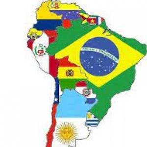 Imagen de portada del videojuego educativo: Banderas de Sudamerica, de la temática Sociales