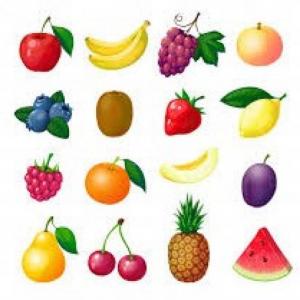 MEMORAMA DE FRUTAS
