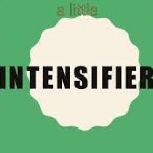 intensifiers in english