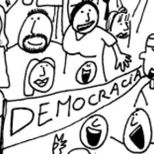 Imagen de portada del videojuego educativo: La Democracia , de la temática Política