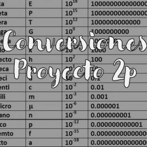 Conversiones - Proyecto 2p