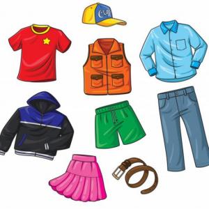 CLOTHES - MEMORY GAME