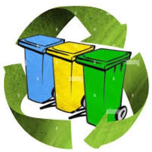 Imagen de portada del videojuego educativo: ordenamos la basura, de la temática Ciencias