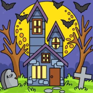 Imagen de portada del videojuego educativo: Cuentos de terror, de la temática Literatura