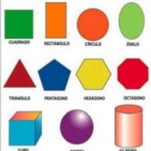 Imagen de portada del videojuego educativo: FIGURAS GEOMÉTRICAS, de la temática Matemáticas