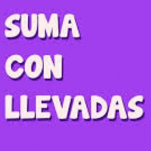 Imagen de portada del videojuego educativo: SUMAS LLEVANDO, de la temática Matemáticas