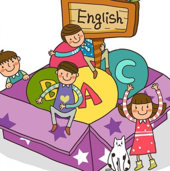 Imagen de portada del videojuego educativo: Vocabulary Box - Riddles, de la temática Idiomas