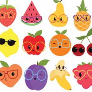 !cual es el color de la fruta!
