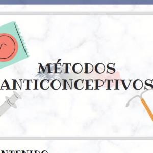 Métodos anticonceptivos