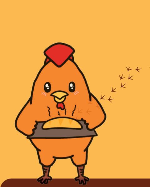 Imagen de portada del videojuego educativo: La gallina colorada, de la temática Lengua