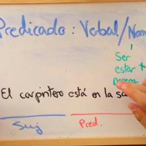 PREDICADO VERBAL Y NOMINAL 