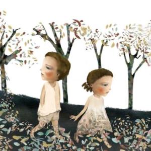 Imagen de portada del videojuego educativo: Hansel y Gretel , de la temática Lengua