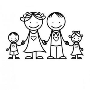 Imagen de portada del videojuego educativo: MY FAMILY I, de la temática Idiomas