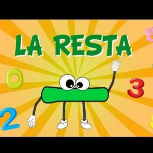 operación resta