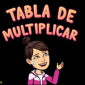 TABLA DE MULTIPLICAR